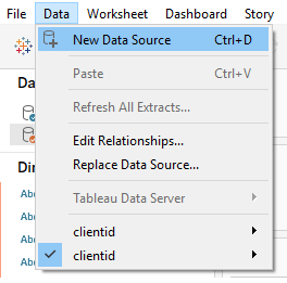 Connect Redshift and Tableau - worksheet